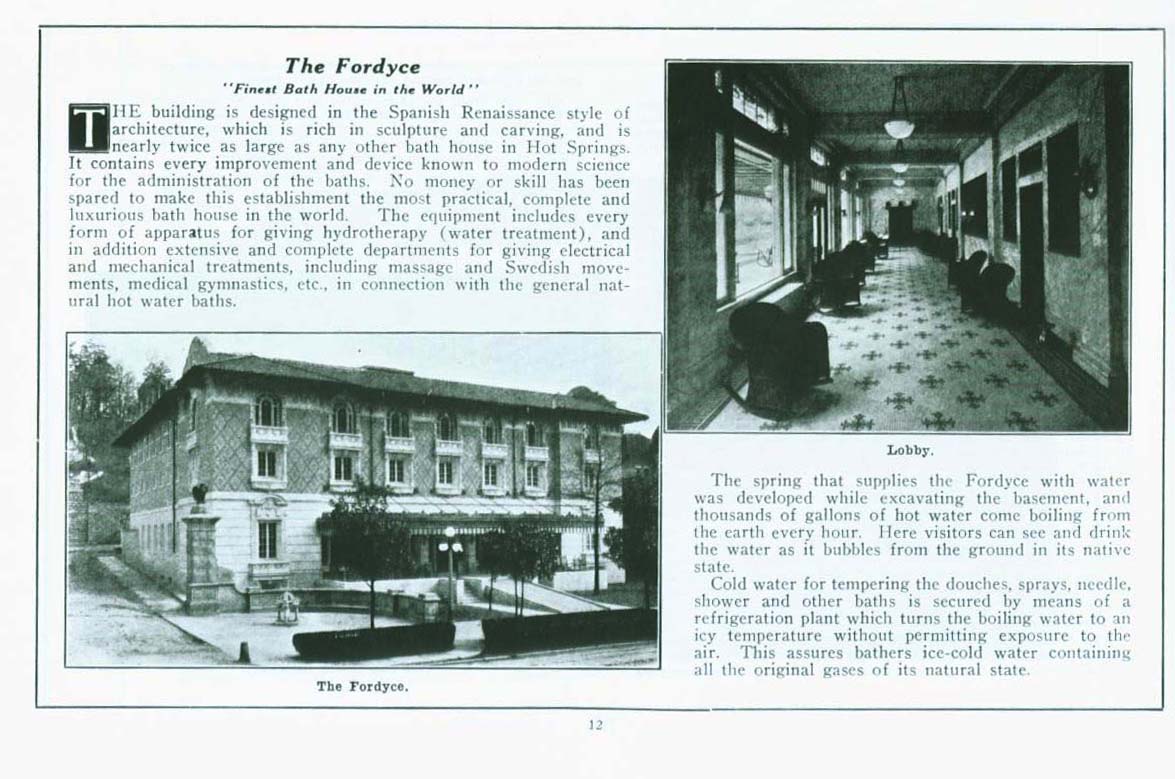 CUTTER'S OFFICIAL GUIDE TO HOT SPRINGS, ARKANSAS. vist0057f